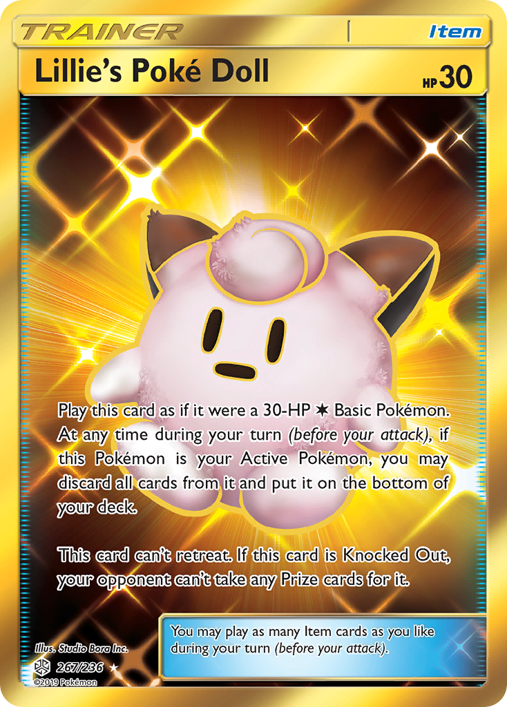 Cosmic Eclipse Lillie’s Poké Doll #267/236
